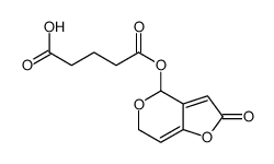 Patulin hemiglutarate结构式