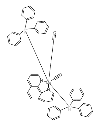 Molybdenum,dicarbonyl(1,10-phenanthroline-N1,N10)bis(triphenylphosphine)- (9CI)结构式