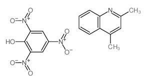 2,4-dimethylquinoline,2,4,6-trinitrophenol结构式