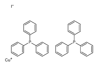 copper(1+),triphenylphosphane,iodide结构式