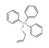 Plumbane,(allylthio)triphenyl- (8CI) structure