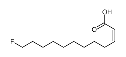 12-Fluoro-2-dodecenoic acid Structure