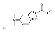 (2-methoxycarbonyl-1H-indol-5-yl)-trimethylazanium,iodide结构式