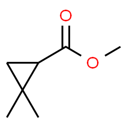 Cyclopropanecarboxylic acid, 2,2-dimethyl-, methyl ester, (+)- (9CI) structure