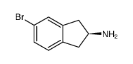 2-AMINO-5-BROMOINDAN structure