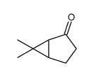 6,6-dimethylbicyclo[3.1.0]hexan-2-one结构式