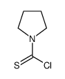 pyrrolidine-1-carbothioyl chloride Structure