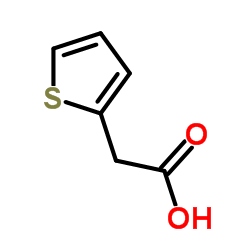 2-Thienylacetic acid Structure