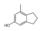 7-methylindan-5-ol structure