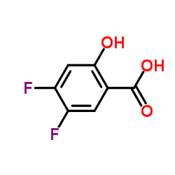 4,5-Difluoro-2-hydroxy-benzoic acid picture