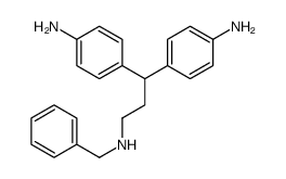 N-[3,3-Bis(p-aminophenyl)propyl]benzylamine structure