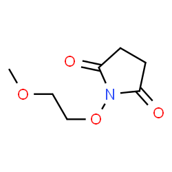 2,5-Pyrrolidinedione,1-(2-methoxyethoxy)-(9CI) structure