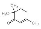 2-Cyclohexen-1-one,3,6,6-trimethyl- Structure