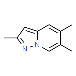 Pyrazolo[1,5-a]pyridine,2,5,6-trimethyl- Structure