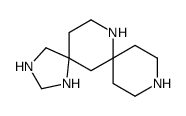 2,4,10,13-tetrazadispiro[4.1.57.35]pentadecane Structure