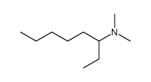 N,N-Dimethyl-3-octanamine structure