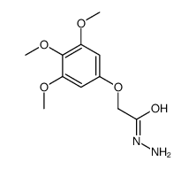 2-(3,4,5-trimethoxyphenoxy)acetohydrazide Structure