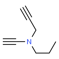 2-Propyn-1-amine,N-ethynyl-N-propyl-(9CI) Structure