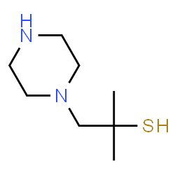 1-Piperazineethanethiol,-alpha-,-alpha--dimethyl-(9CI) picture