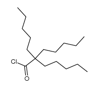 2,2-dipentyl-heptanoyl chloride Structure