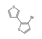3-bromo-2-(thiophen-3-yl)thiophene Structure