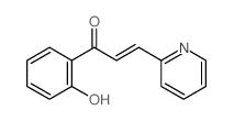 2-Propen-1-one,1-(2-hydroxyphenyl)-3-(2-pyridinyl)- structure