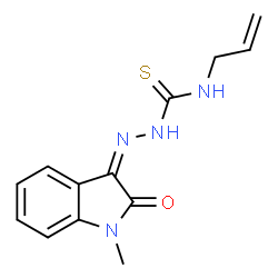 1-METHYLISATIN, 3-(4-ALLYLTHIOSEMICARBAZIDE) structure