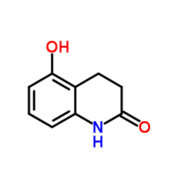 5-羟基-3,4-二氢-2-喹啉酮结构式