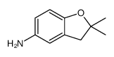 2,2-dimethyl-3H-1-benzofuran-5-amine Structure