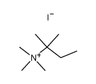 trimethyl-tert-pentyl-ammonium, iodide结构式