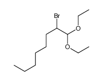 2-bromo-1,1-diethoxyoctane Structure