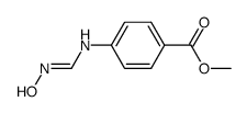 Benzoic acid, 4-[[(hydroxyamino)methylene]amino]-, methyl ester (9CI) Structure