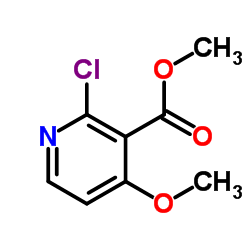 Methyl 2-chloro-4-methoxypyridine-3-carboxylate Structure