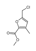 methyl 5-(chloromethyl)-3-methylfuran-2-carboxylate Structure