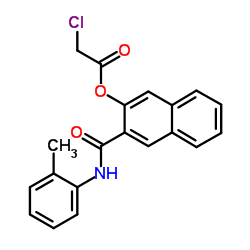 萘酚乙酸酯结构式