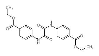 ethyl 4-[[(4-ethoxycarbonylphenyl)carbamoylformyl]amino]benzoate Structure