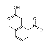 2-(2-iodo-6-nitrophenyl)acetic acid结构式