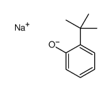 sodium o-tert-butylphenolate Structure