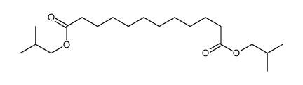 bis(2-methylpropyl) dodecanedioate结构式