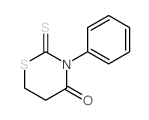 3-phenyl-2-sulfanylidene-1,3-thiazinan-4-one结构式