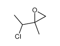 2-(1-chloroethyl)-2-methyloxirane Structure