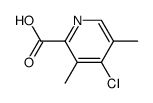 2-carboxy-4-chloro-3,5-lutidine结构式