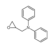 N-(oxiran-2-ylmethyl)-N-phenylaniline Structure