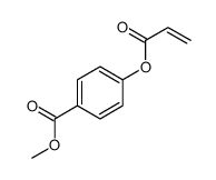 methyl 4-prop-2-enoyloxybenzoate Structure