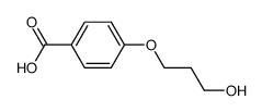 4-(3-羟基丙氧基)苯甲酸结构式