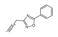 3-(isocyanomethyl)-5-phenyl-1,2,4-oxadiazole结构式