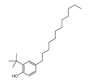 2-tert-butyl-4-dodecylphenol Structure