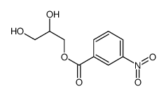 2,3-dihydroxypropyl 3-nitrobenzoate结构式