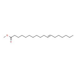 methyl (E)-octadec-11-enoate structure