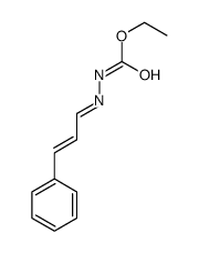 ethyl N-(cinnamylideneamino)carbamate Structure